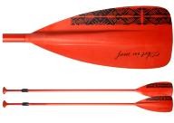 Art in Surf Red Aluminum Paddle