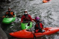 White Salmon River Extreme Kayaking Race 