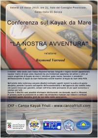 Conferenza sul Kayak da Mare “La Nostra Avventura”