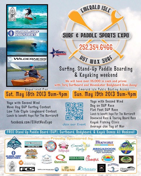 Emerald Isle Hot Wax Surf and Paddlesports Expo