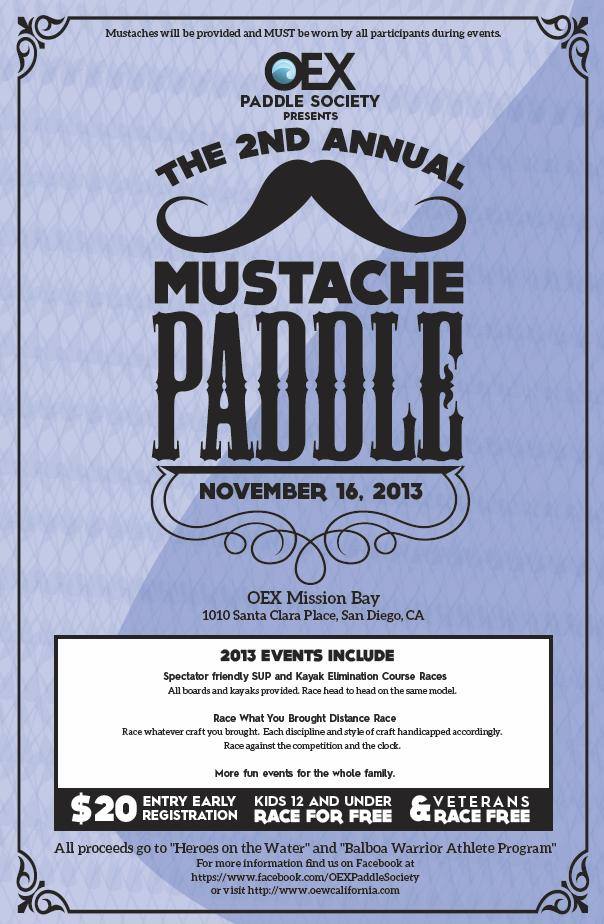 2nd Annual Mustache Paddle