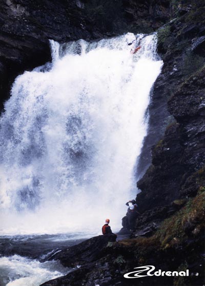 Kayak Photos - Norway River Ula Waterfall