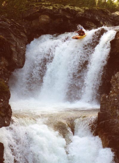 Kayak Photos - Norway River Ula Waterfall