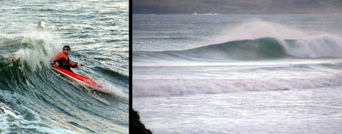 Jonny Bingham, kayak surfer