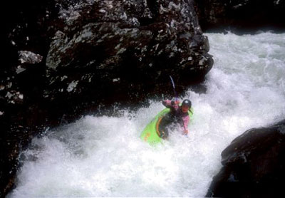 Mariann Sæther whitewater kayak