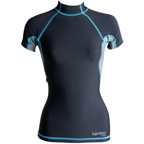 Women's Hydrogen Neoprene Short Sleeve Top - _womenhydrogen-1421658716