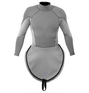 K1 Ultra Stretch Neoprene S/S Race-Lite Combi Top attached to K1 - 4794_k1lsneogrey_1291805108