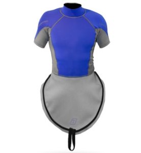 K1 Ultra Stretch Neoprene L/S Race-Lite Combi Top attached to K1 - 4788_k1ssneoblue_1291804373