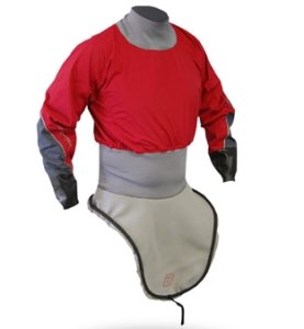 K1 Nylon L/S Race-Lite Combi Top attached to K1 Deck - 4797_k1lsnylonred_1291803797