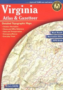 Virginia Atlas &amp; Gazetteer (Virginia Atlas &amp; Gazeteer) - 515uzG0okwL