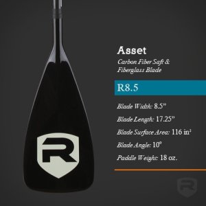 Asset R8.5 Carbon Fiber SUP Paddle - _assetcarbonr-1396692511
