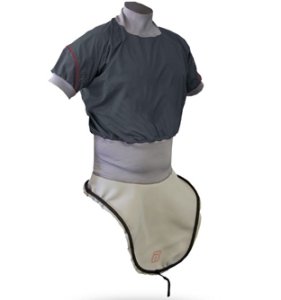 K1 S/S Nylon Race Lite Combi Top attached to K1 Deck - 4789_k1ssnyloncharcoal_1291804110