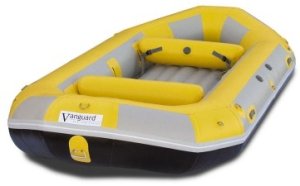 12&#039; Self-Bailing Raft - 8312_RaftGreyYellow_1280320600