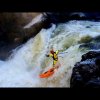 Waterfall on a paddleboard